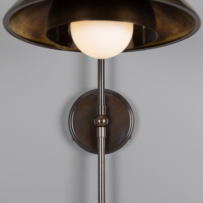 Mullan Lighting - MLWL449ANTBRSOP - One Light Wall Sconce - Marrakesh - Antique Brass