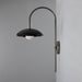 Mullan Lighting - MLWL449ANTSLVPCMBKOP - One Light Wall Sconce - Marrakesh - Ant. Silver & Matte Black