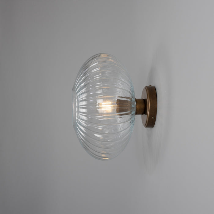 Mullan Lighting - MLWL456ANTBRS - One Light Wall Sconce - Neith - Antique Brass