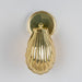 Mullan Lighting - MLWL517POLBRS - One Light Wall Sconce - Shell - Adjustable