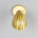 Mullan Lighting - MLWL517SATBRS - One Light Wall Sconce - Shell - Adjustable