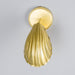 Mullan Lighting - MLWL517SATBRS - One Light Wall Sconce - Shell - Adjustable