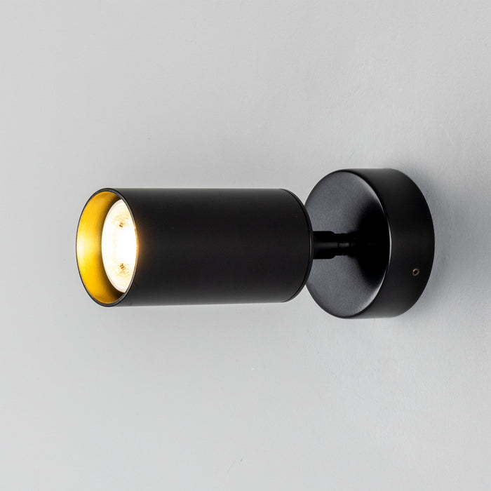 Mullan Lighting - MLWL518PCMBK - One Light Wall Sconce - Evanston - Matte Black