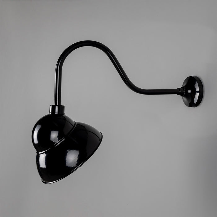 Mullan Lighting - MPL011PCBLK - One Light Outdoor Sign Light - Novo - Black