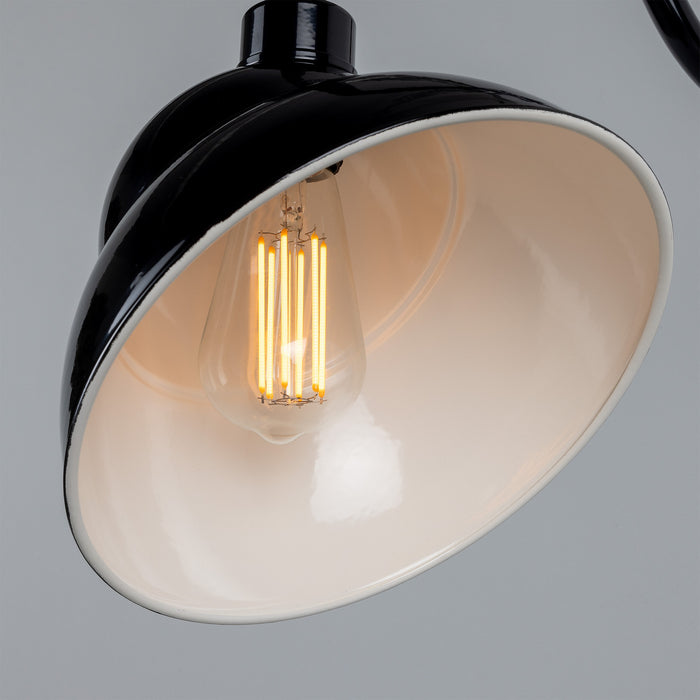 Mullan Lighting - MPL011PCBLK - One Light Outdoor Sign Light - Novo - Black