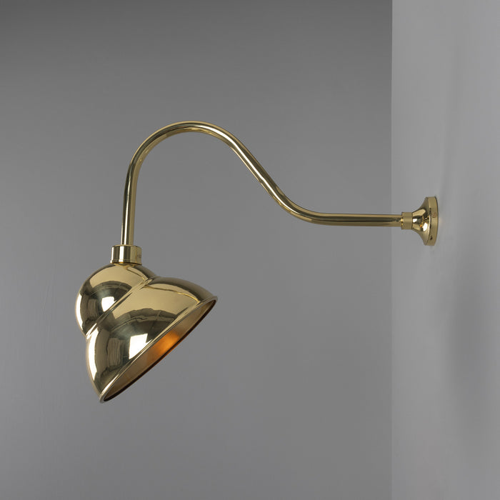 Mullan Lighting - MPL011POLBRS - One Light Outdoor Sign Light - Novo - Polished Brass