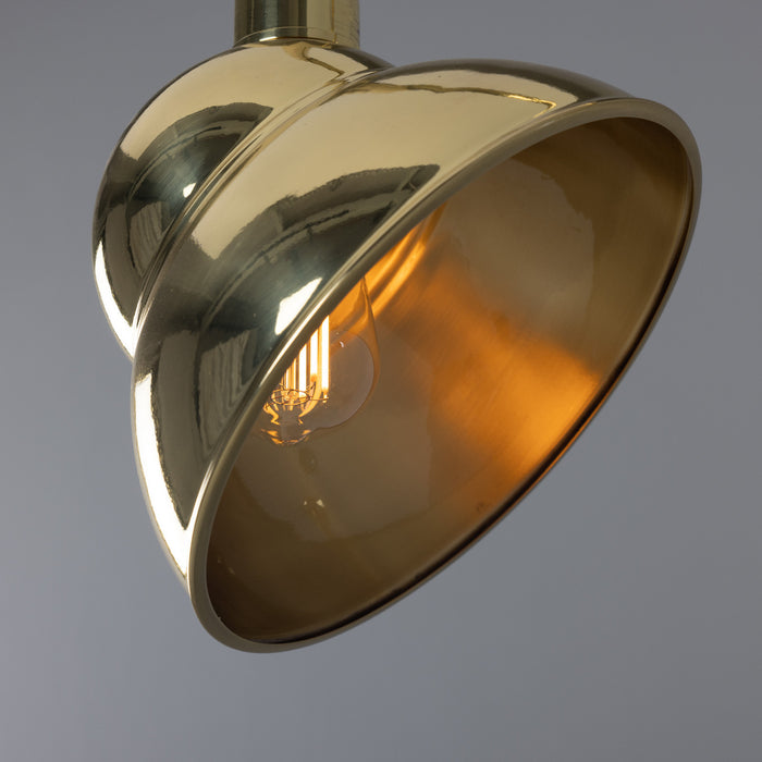Mullan Lighting - MPL011POLBRS - One Light Outdoor Sign Light - Novo - Polished Brass