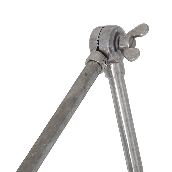 Mullan Lighting - MPL014ANTSLV - One Light Poster Light - Dale - Antique Silver