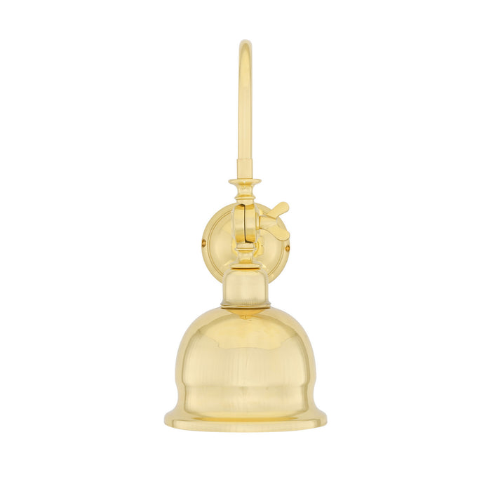 Mullan Lighting - MPL016POLBRS - One Light Poster Light - Apia - Polished Brass