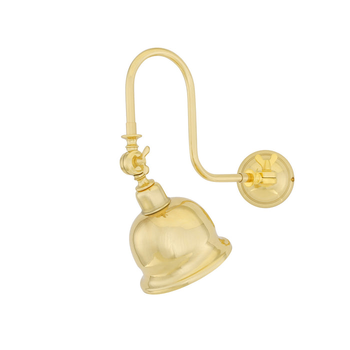 Mullan Lighting - MPL016POLBRS - One Light Poster Light - Apia - Polished Brass