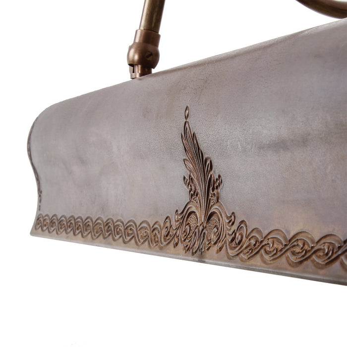 Mullan Lighting - MPL018ANTBRS - Four Light Picture Light - Spence - Antique Brass