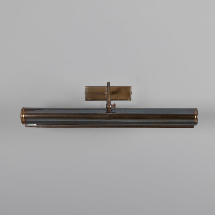 Mullan Lighting - MPL020ANTBRS - Two Light Picture Light - Dublin - Antique Brass