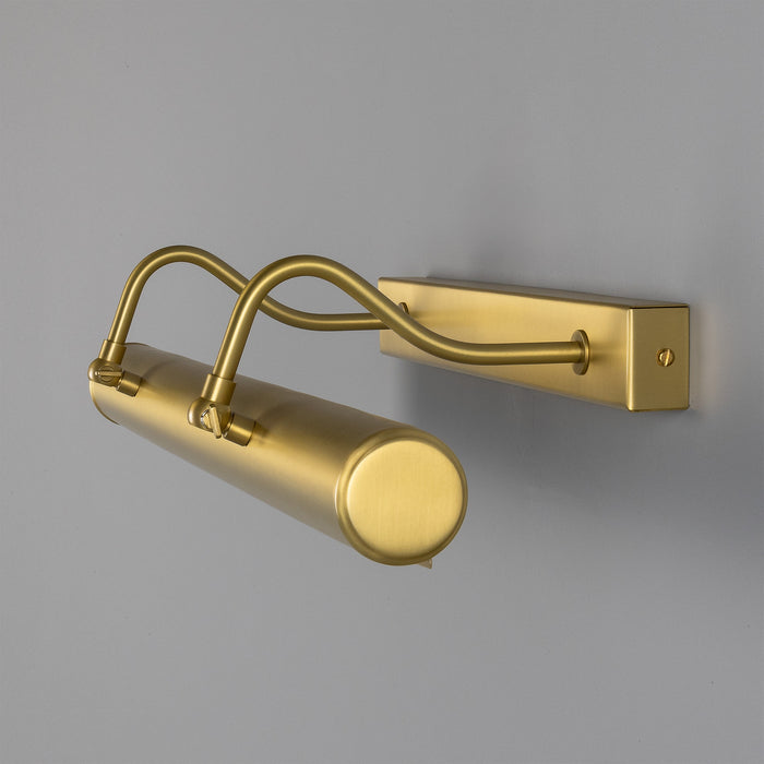 Mullan Lighting - MPL021SATBRS - Four Light Picture Light - Dublin - Satin Brass