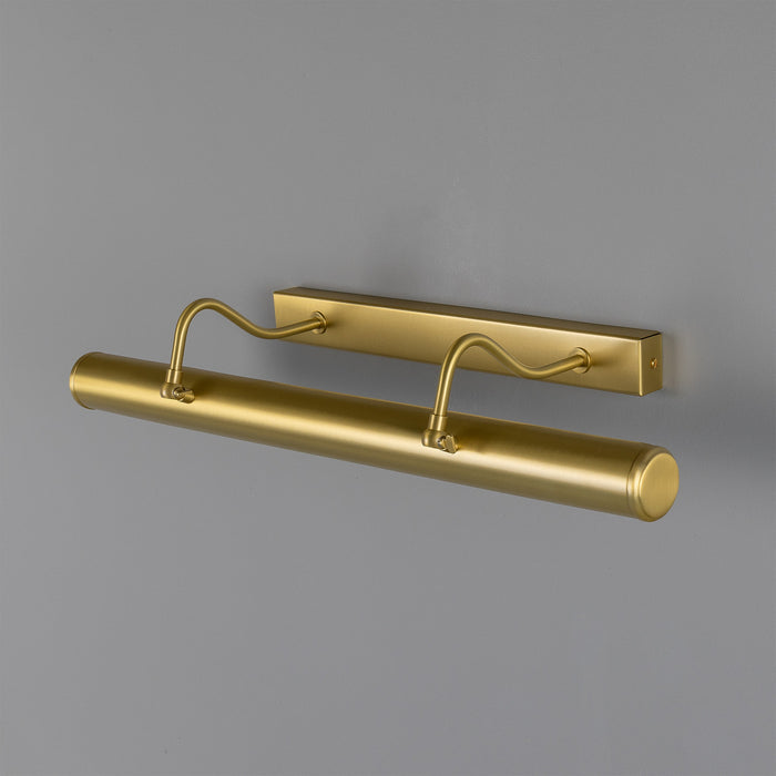 Mullan Lighting - MPL021SATBRS - Four Light Picture Light - Dublin - Satin Brass