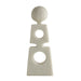 Arteriors - ASC40 - Sculpture - Malcom - Ivory