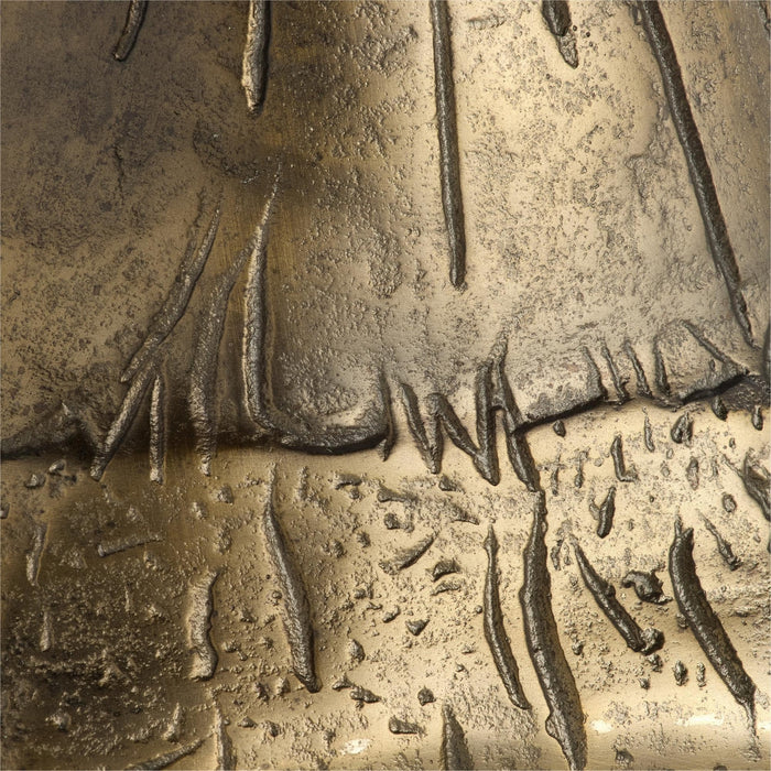 Arteriors - ASI17 - Sculpture - Miyatake - Antique Brass