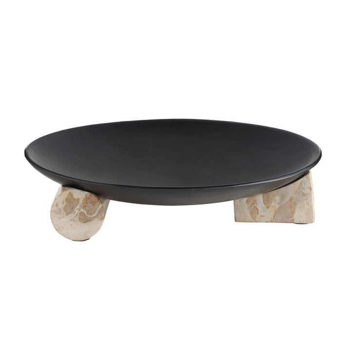 Arteriors - ATI11 - Centerpiece - Luxa - Blackened Iron