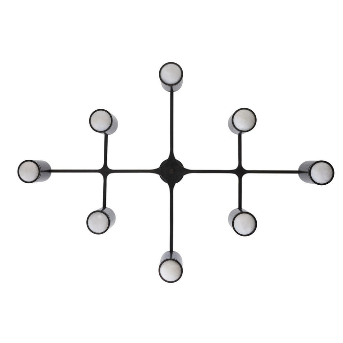 Arteriors - DFC16 - Eight Light Flush Mount - Loryn - English Bronze