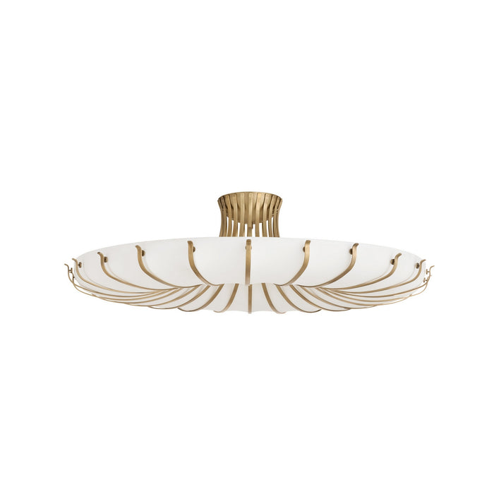 Arteriors - DFC17 - Ten Light Flush Mount - Chambers - Ivory