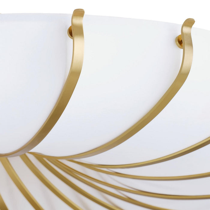 Arteriors - DFC17 - Ten Light Flush Mount - Chambers - Ivory