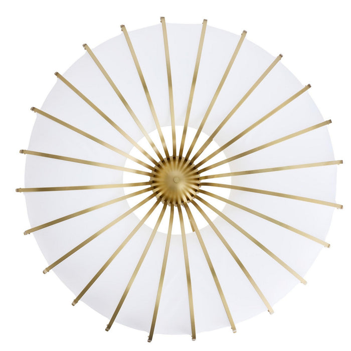 Arteriors - DFC17 - Ten Light Flush Mount - Chambers - Ivory