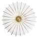 Arteriors - DFC17 - Ten Light Flush Mount - Chambers - Ivory