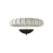 Arteriors - DFC19 - Three Light Flush Mount - Camella - Ivory