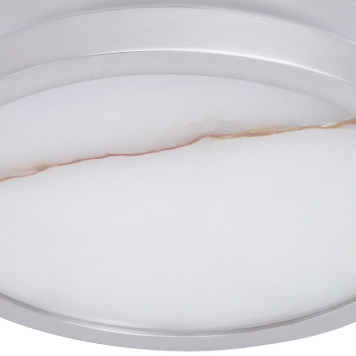 Arteriors - DFC24 - LED Flush Mount - Louisa - Vintage Silver