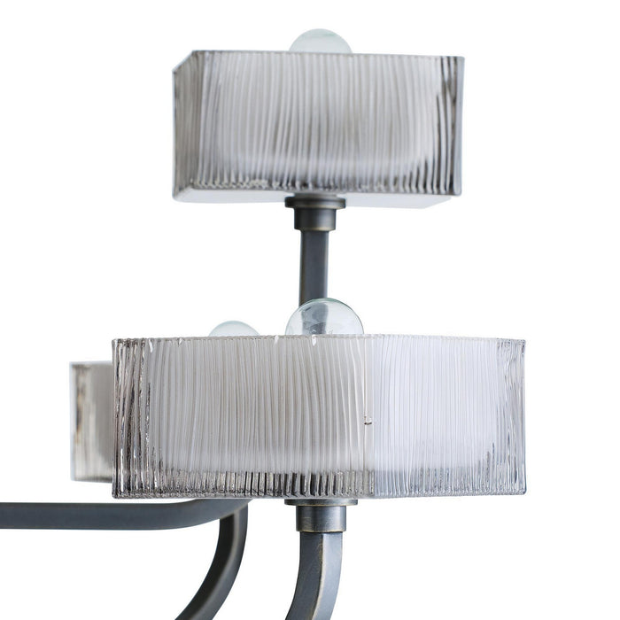 Arteriors - DLC40 - Eight Light Chandelier - Louis - English Bronze