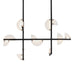 Arteriors - DLC41 - LED Chandelier - Nova - English Bronze