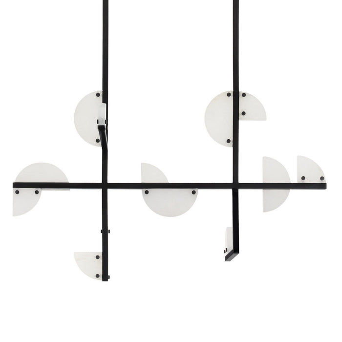 Arteriors - DLC41 - LED Chandelier - Nova - English Bronze