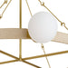 Arteriors - DLC42 - Eight Light Chandelier - Liberty - Matte Opal