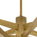 Arteriors - DLC43 - 12 Light Chandelier - Griff - Antique Brass