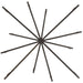 Arteriors - DLC44 - 12 Light Chandelier - Griff - English Bronze