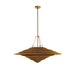 Arteriors - DLI10 - Three Light Pendant - Lexa - Vintage Brass