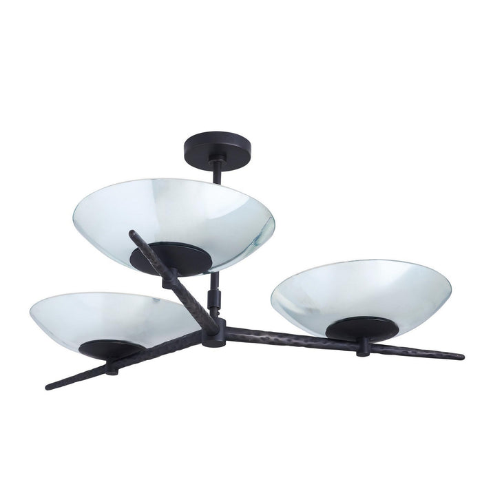 Arteriors - DLI11 - Nine Light Chandelier - Mason - Natural Iron