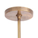 Arteriors - DLI13 - Eight Light Flush Mount - Morgan - Vintage Brass