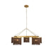 Arteriors - DLI14 - Five Light Chandelier - Langston - Vintage Brass
