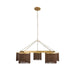 Arteriors - DLI14 - Five Light Chandelier - Langston - Vintage Brass