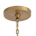 Arteriors - DLI14 - Five Light Chandelier - Langston - Vintage Brass