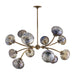 Arteriors - DLI15 - 12 Light Chandelier - Merrick - Vintage Brass