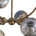 Arteriors - DLI15 - 12 Light Chandelier - Merrick - Vintage Brass