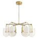 Arteriors - DMC35 - LED Chandelier - Marco - Smoke