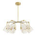 Arteriors - DMC35 - LED Chandelier - Marco - Smoke