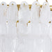 Arteriors - DMC36 - Seven Light Chandelier - Leon - White Glaze