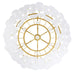Arteriors - DMC36 - Seven Light Chandelier - Leon - White Glaze