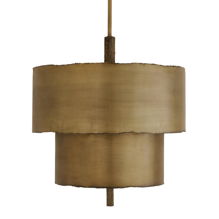 Arteriors - DMI26 - Four Light Chandelier - Leonardo - Antique Brass