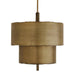 Arteriors - DMI26 - Four Light Chandelier - Leonardo - Antique Brass