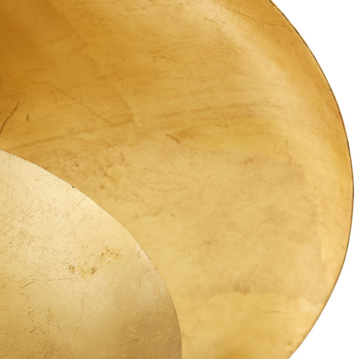 Arteriors - DMI27 - Three Light Chandelier - Florko - Gold Leaf