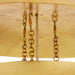Arteriors - DMI27 - Three Light Chandelier - Florko - Gold Leaf